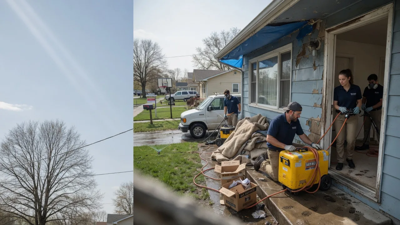 Basement Flood Cleanup in Raymond, MN near me